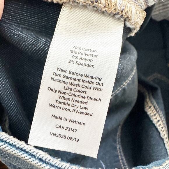 Talbots Flawless High Waist Skinny Ankle Jeans Women’s Size 16 Petite mid wash - Picture 12 of 15